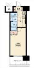 スプランディッド京橋EASTの間取図