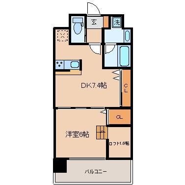 拡大写真:NORTH VILLAGE参番館 9階903の間取り