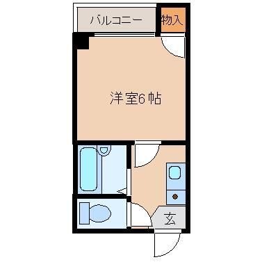 拡大写真:マンションJ・S 4階403の間取り
