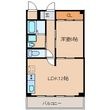 扇町亀甲マンションの間取図