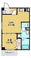 マーレ大正の間取図