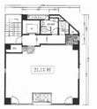 オオツジ堂山ビルの間取図
