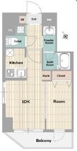 ランティエ御幣島の間取図