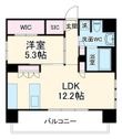 リンクハウス北梅田の間取図
