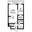 エスグランデ中崎町の間取図