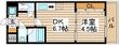 ONE ROOF FLAT FUKUSHIMAの間取図