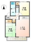 ハイツすみれの間取図