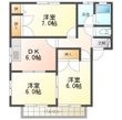 ピューラⅡの間取図