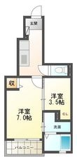 ブリアンⅡの間取図