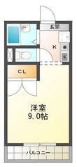 サンライズ186の間取図