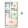 花戸マンションの間取図
