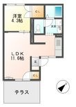 ブラン千丸の間取図