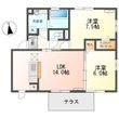 ソレイユの間取図