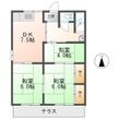 金華荘の間取図