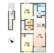 ラ・セゾン川島の間取図