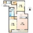 グランロシェ小森の間取図