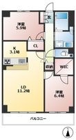 SOCIETY KAKINOKIZAKA ANNEXの間取図