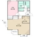 世田谷区玉川3丁目の間取図
