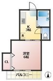 シャトー東条の間取図