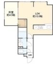 世田谷区三軒茶屋1丁目の間取図