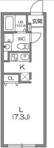 目黒区東が丘2丁目の間取図