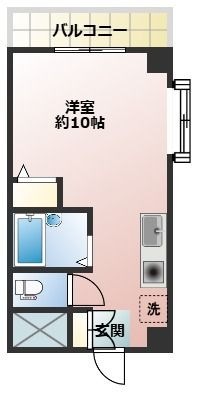 拡大写真:ユピテル駒沢 3階301の間取り