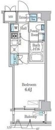 渋谷区南平台町の間取図