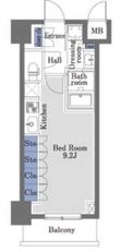 中央区八丁堀4丁目の間取図