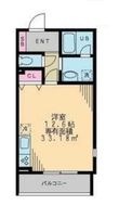 目黒区柿の木坂2丁目の間取図