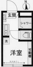 世田谷区世田谷1丁目の間取図