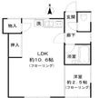 世田谷区代沢4丁目の間取図