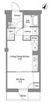 世田谷区用賀2丁目の間取図