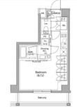 目黒区駒場1丁目の間取図