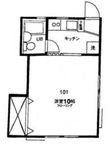 世田谷区若林３丁目の間取図