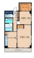 世田谷区下馬3丁目の間取図