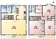 八雲テラスハウスの間取図