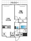 世田谷区下馬2丁目の間取図