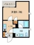 世田谷区太子堂5丁目の間取図
