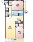 世田谷区弦巻3丁目の間取図