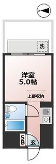 スカイコート駒沢第2の間取図