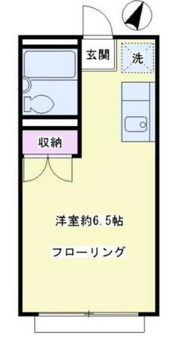 拡大写真:世田谷区深沢5丁目 2階202の間取り