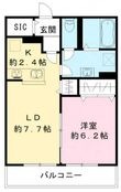 目黒区中央町2丁目の間取図