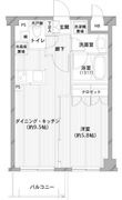 世田谷区上用賀5丁目の間取図