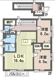 目黒区三田2丁目の間取図