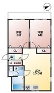 パインヴィレッジの間取図