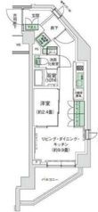 世田谷区太子堂5丁目の間取図