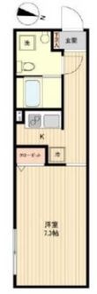 世田谷区用賀２丁目の間取図