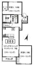 世田谷区駒沢5丁目の間取図