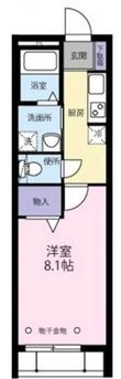 世田谷区太子堂4丁目の間取図