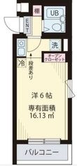 世田谷区用賀3丁目の間取図